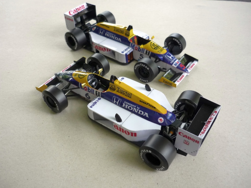 Williams FW11B - Nelson Piquet - Brazilie 87 (Plná velikost v novém okně) Williams FW11B - Nelson Piquet - Brazilie 87