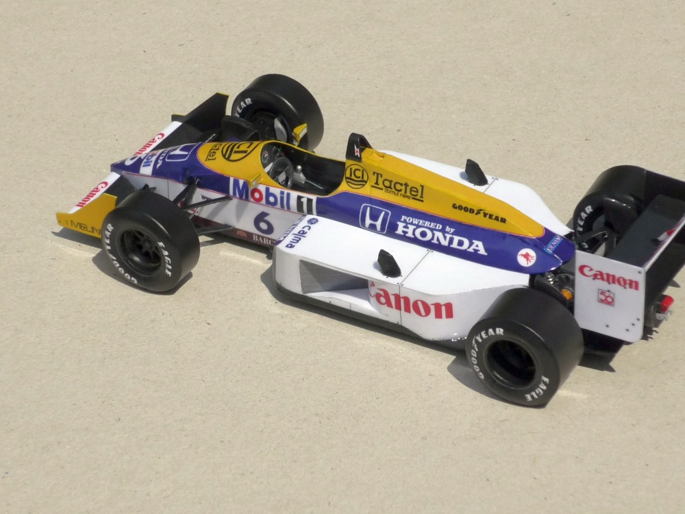 Williams FW11B - Nelson Piquet - Brazilie 87 (Plná velikost v novém okně) Williams FW11B - Nelson Piquet - Brazilie 87
