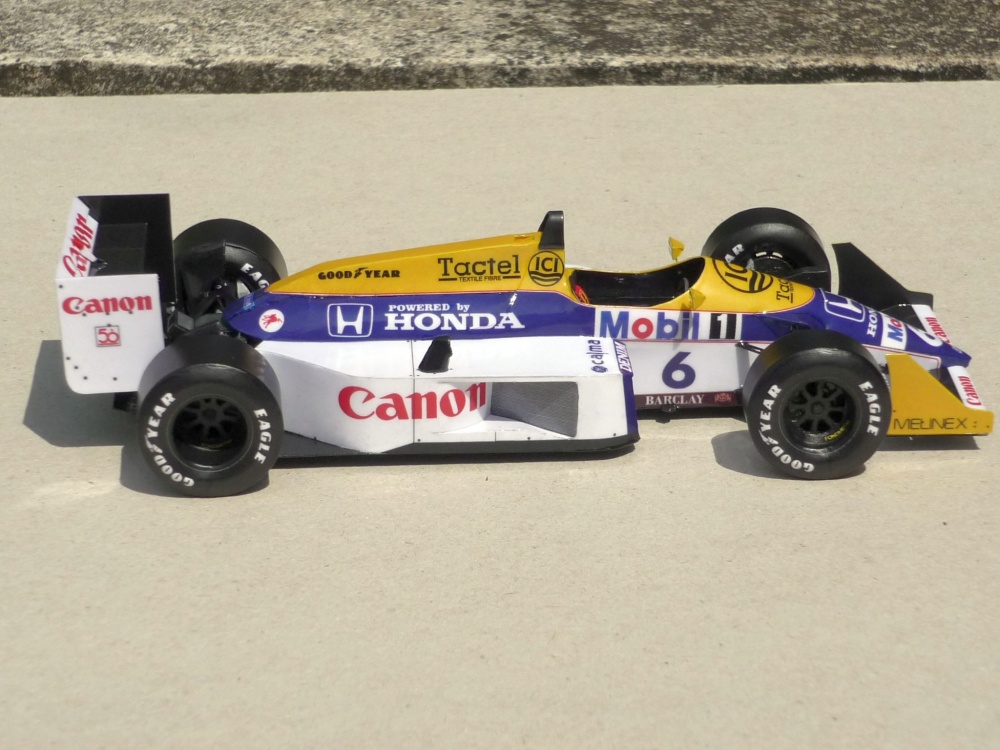 Williams FW11B - Nelson Piquet - Brazilie 87 (Pln� velikost v nov�m okn�) Williams FW11B - Nelson Piquet - Brazilie 87