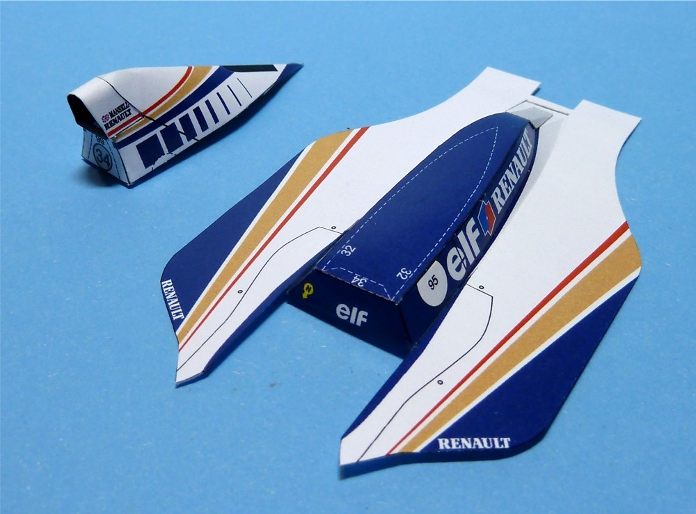 Williams FW16 GP France 1994 (Plná velikost v novém okně) Williams FW16 GP France 1994