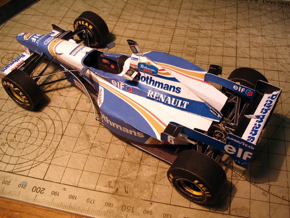 Williams FW18, Hill, Villeneuve, Suzuka 1996 (Plná velikost v novém okně) Williams FW18, Hill, Villeneuve, Suzuka 1996