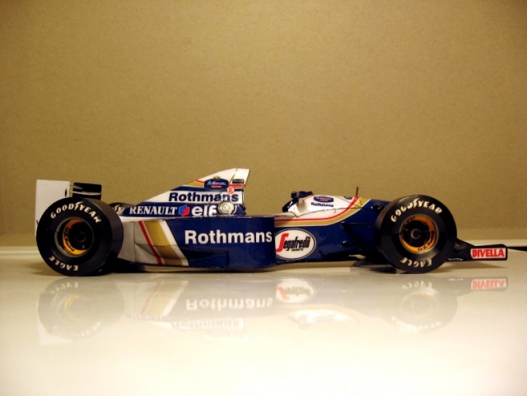 Williams FW19 Renault - Villeneuve - GP Magny Cours (Plná velikost v novém okně) Williams FW19 Renault - Villeneuve - GP Magny Cours