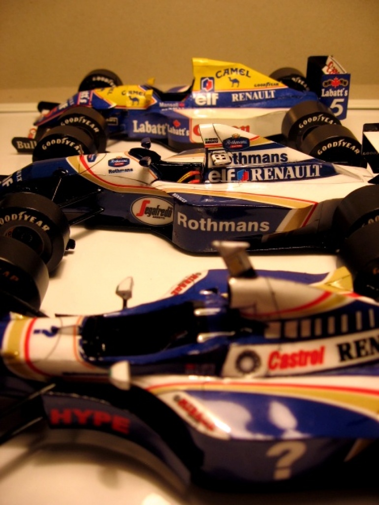 Williams FW19 Renault - Villeneuve - GP Magny Cours (Plná velikost v novém okně) Williams FW19 Renault - Villeneuve - GP Magny Cours
