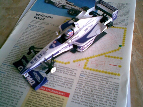 Williams FW22, 2000,Jenson Button Williams FW22, 2000,Jenson Button