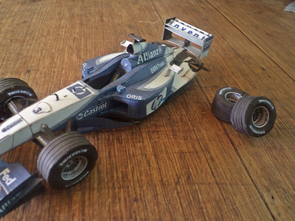Williams FW25 2003 (Plná velikost v novém okně) Williams FW25 2003