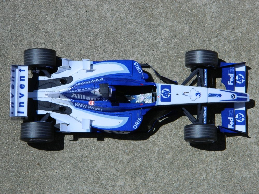 WILLIAMS FW25 press and test ver. 2003 (Plná velikost v novém okně) WILLIAMS FW25 press and test ver. 2003