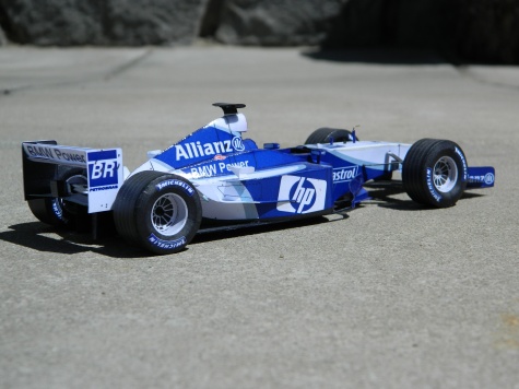 WILLIAMS FW25 press and test ver. 2003 WILLIAMS FW25 press and test ver. 2003