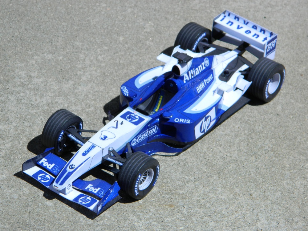 WILLIAMS FW25 press and test ver. 2003 (Pln� velikost v nov�m okn�) WILLIAMS FW25 press and test ver. 2003