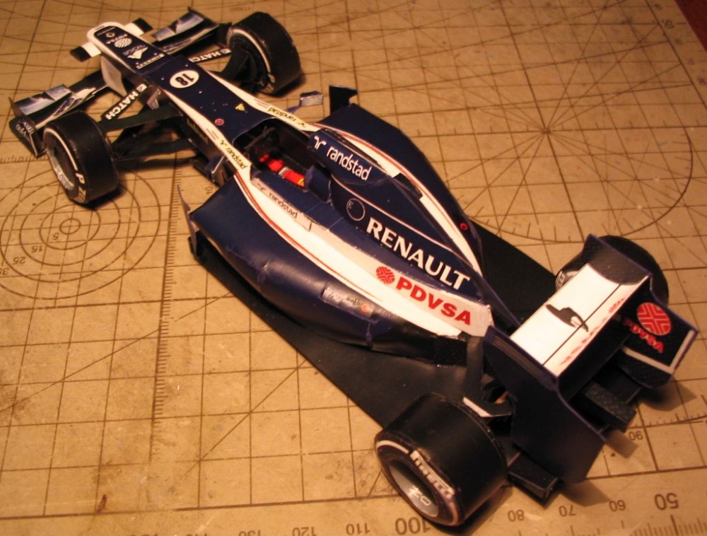 Williams FW34, szabika, Jerez 2012 (Pln� velikost v nov�m okn�) Williams FW34, szabika, Jerez 2012