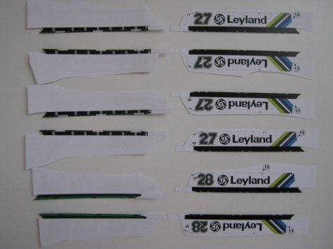 Williams FW 07/07B 6x Williams FW 07/07B 6x