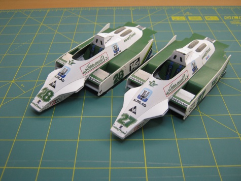 Williams FW 07/07B 6x Williams FW 07/07B 6x