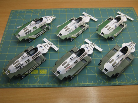Williams FW 07/07B 6x Williams FW 07/07B 6x