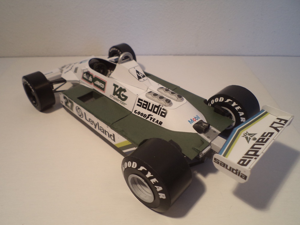 Williams FW07B Ford, A. Jones, GP France 1980 (Plná velikost v novém okně) Williams FW07B Ford, A. Jones, GP France 1980