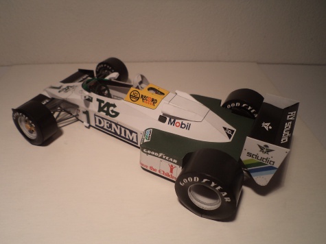 Williams FW08C, Donington testing 1983, Ayrton Senna 