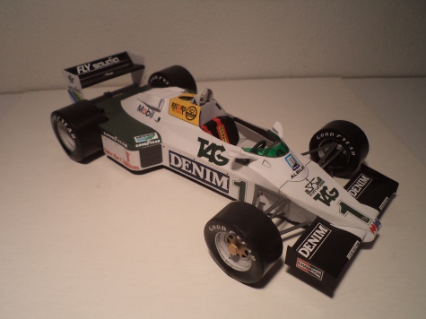 Williams FW08C, Donington testing 1983, Ayrton Senna 