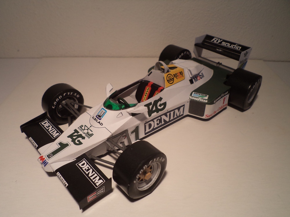 Williams FW08C, Donington testing 1983, Ayrton Senna 