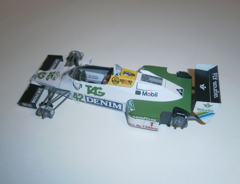   Williams FW-08C - J.Palmer, GP European-practice 1983