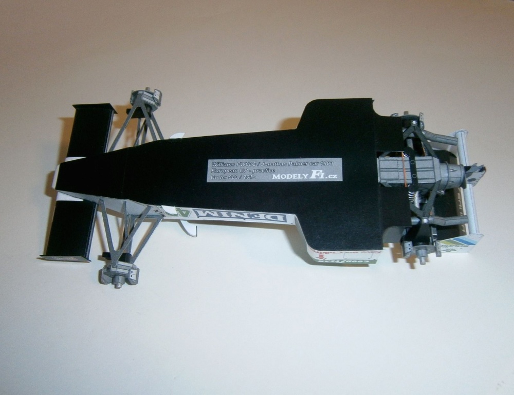   Williams FW-08C - J.Palmer, GP European-practice 1983