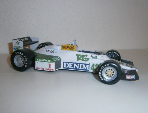 Williams FW-08C - J.Palmer, GP European-practice 1983 Williams FW-08C - J.Palmer, GP European-practice 1983
