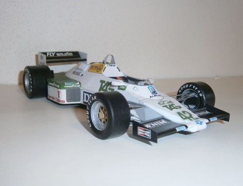 Williams FW-08C - J.Palmer, GP European-practice 1983 Williams FW-08C - J.Palmer, GP European-practice 1983