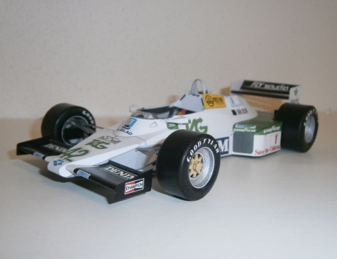Williams FW-08C - J.Palmer, GP European-practice 1983 Williams FW-08C - J.Palmer, GP European-practice 1983
