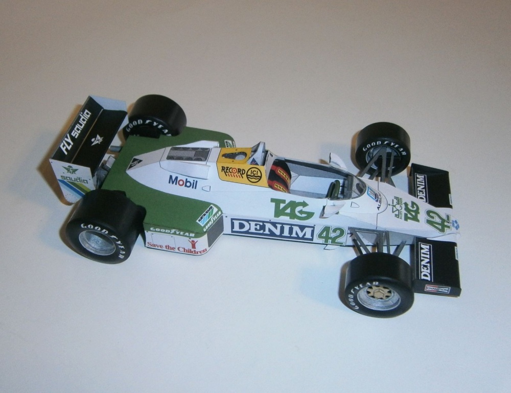Williams FW-08C - J.Palmer, GP European-practice 1983 (Plná velikost v novém okně) Williams FW-08C - J.Palmer, GP European-practice 1983
