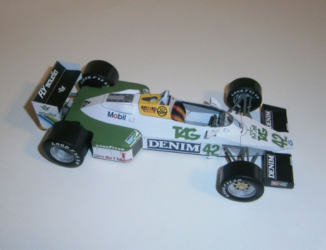 Williams FW-08C - J.Palmer, GP European-practice 1983 Williams FW-08C - J.Palmer, GP European-practice 1983