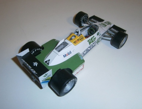 Williams FW-08C - J.Palmer, GP European-practice 1983 Williams FW-08C - J.Palmer, GP European-practice 1983