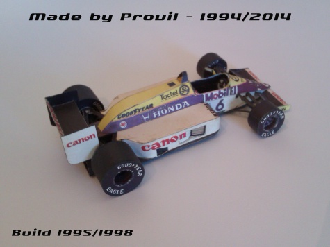 Williams FW11 - (6) Nelson Piquet Williams FW11 - (6) Nelson Piquet
