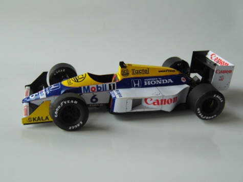 Williams FW11B - N.Piquet - GP Maďarska 87 Williams FW11B - N.Piquet - GP Maďarska 87