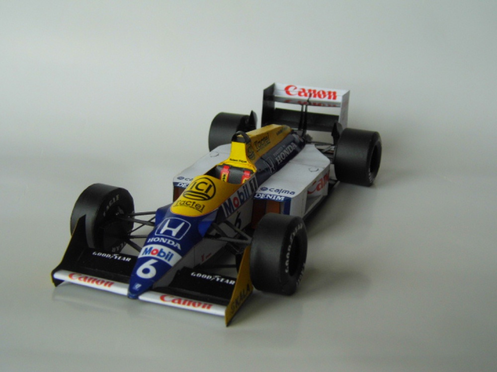 Williams FW11B - N.Piquet - GP Maďarska 87 (Plná velikost v novém okně) Williams FW11B - N.Piquet - GP Maďarska 87