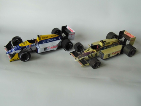 Williams FW11B - N.Piquet - GP Maďarska 87 Williams FW11B - N.Piquet - GP Maďarska 87