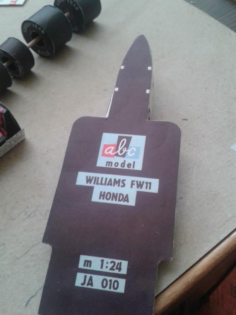 Williams FW11 Honda Williams FW11 Honda