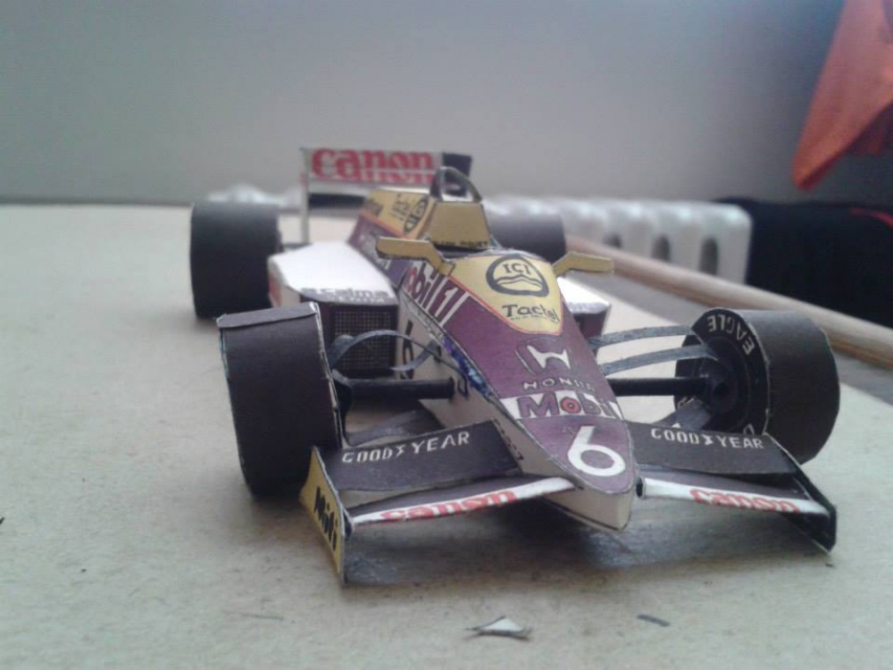 Williams FW11 Honda (Plná velikost v novém okně) Williams FW11 Honda