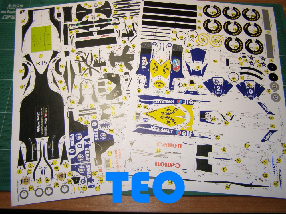 Williams FW15C (Plná velikost v novém okně) Williams FW15C