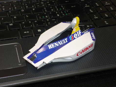 Williams FW15C - Damon Hill - GP Maďarska 1993 Williams FW15C - Damon Hill - GP Maďarska 1993