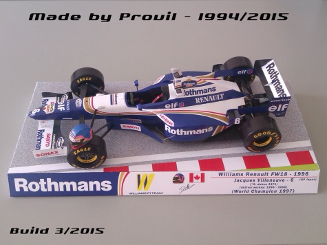 Williams FW18 - (6) Jacques Villeneuve