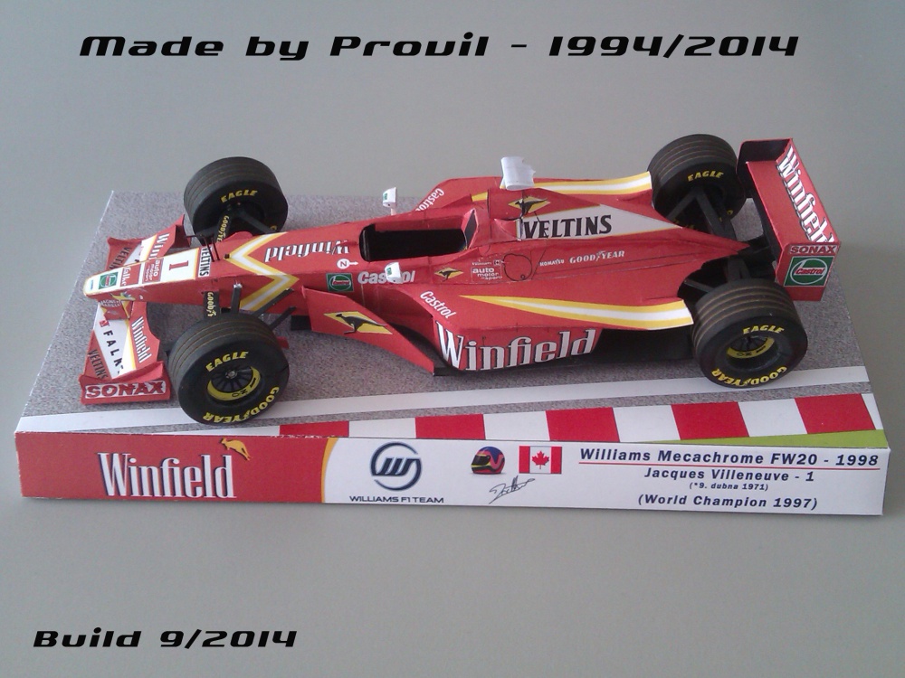 Williams FW20 - (1) Jacques Villeneuve