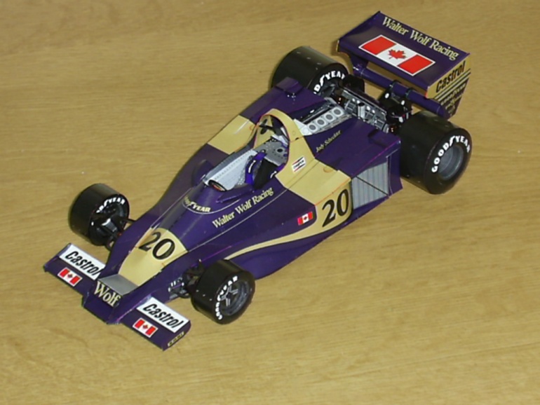 Wolf WR01 Jody Scheckter 1977 (Plná velikost v novém okně) Wolf WR01 Jody Scheckter 1977