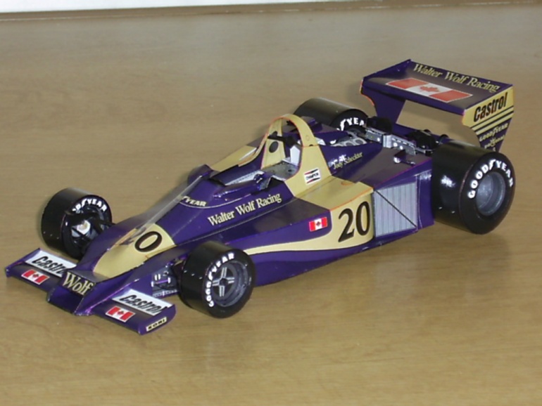 Wolf WR01 Jody Scheckter 1977 (Plná velikost v novém okně) Wolf WR01 Jody Scheckter 1977
