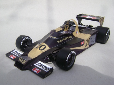 Wolf WR01, 1977, J. Scheckter Wolf WR01, 1977, J. Scheckter