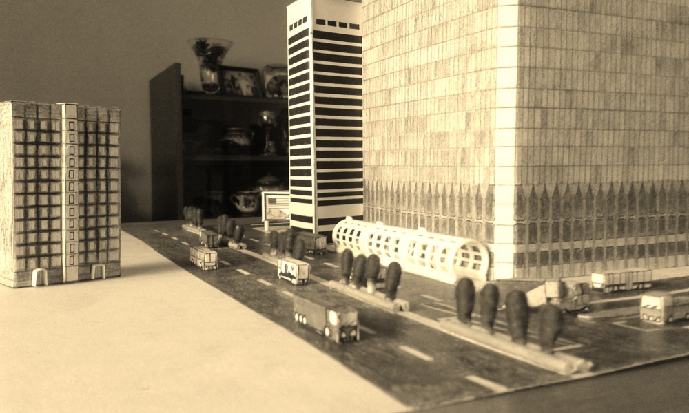 World Trade Center (WTC), Twin Towers - 1:496 (Plná velikost v novém okně) World Trade Center (WTC), Twin Towers - 1:496