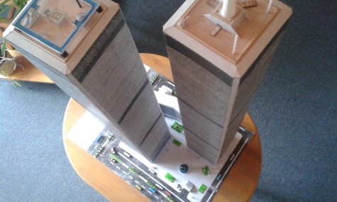 World Trade Center (WTC), Twin Towers - 1:496 World Trade Center (WTC), Twin Towers - 1:496