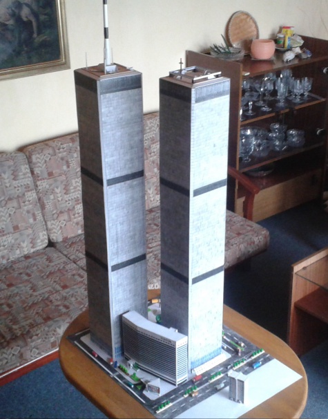 World Trade Center (WTC), Twin Towers - 1:496 World Trade Center (WTC), Twin Towers - 1:496