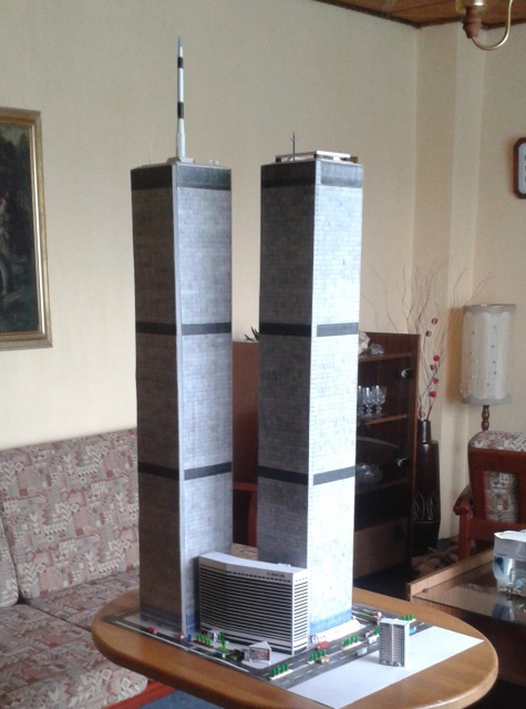 World Trade Center (WTC), Twin Towers - 1:496 World Trade Center (WTC), Twin Towers - 1:496