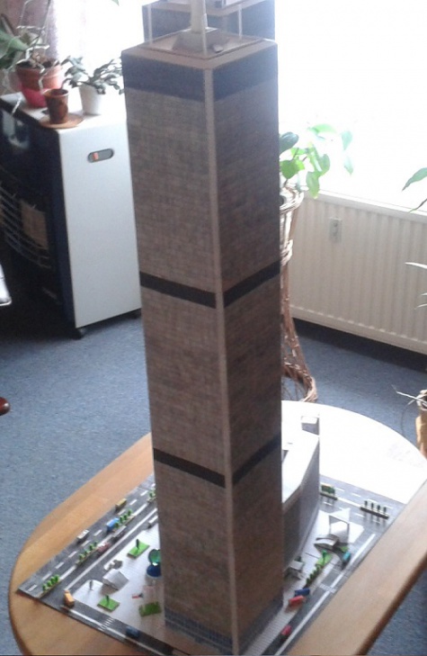 World Trade Center (WTC), Twin Towers - 1:496 World Trade Center (WTC), Twin Towers - 1:496