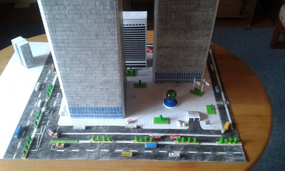 World Trade Center (WTC), Twin Towers - 1:496 (Plná velikost v novém okně) World Trade Center (WTC), Twin Towers - 1:496