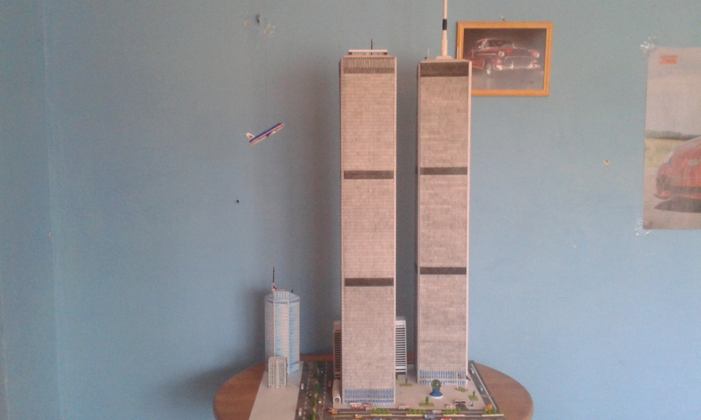 World Trade Center (WTC), Twin Towers - 1:496 (Plná velikost v novém okně) World Trade Center (WTC), Twin Towers - 1:496