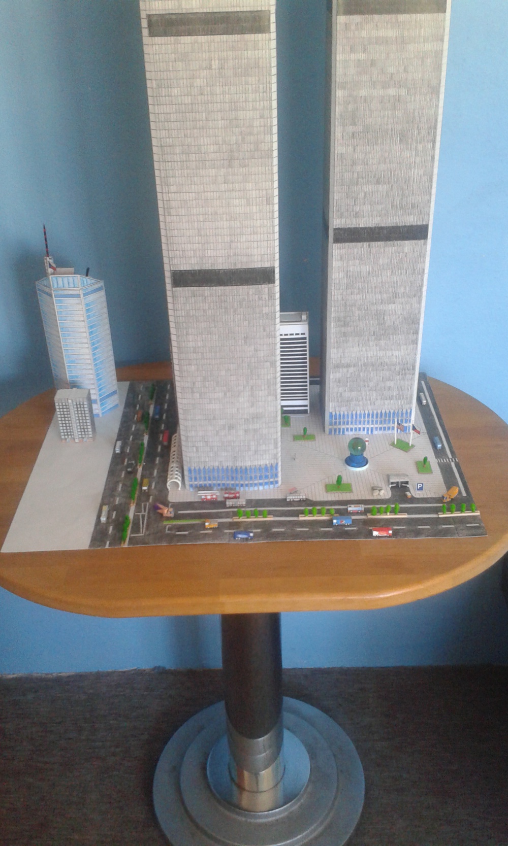 World Trade Center (WTC), Twin Towers - 1:496 (Plná velikost v novém okně) World Trade Center (WTC), Twin Towers - 1:496
