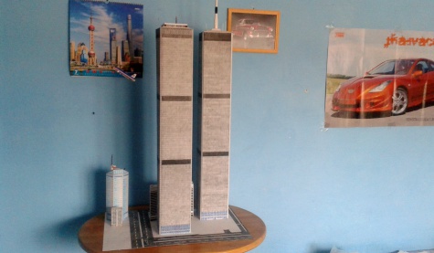 World Trade Center (WTC), Twin Towers - 1:496 World Trade Center (WTC), Twin Towers - 1:496